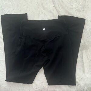 Lululemon Black Mini Flares